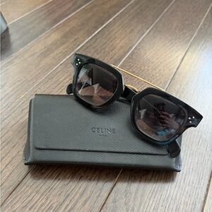 Celine Glossy Black Sunglasses